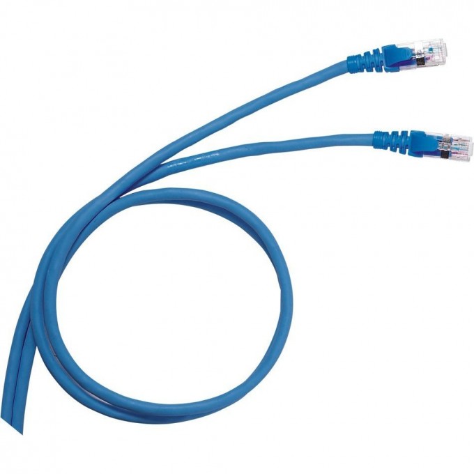 Шнур коммутационный LEGRAND RJ 45 категория 6 F/UTP PVC экранированный 1 м голубой 051762 Шнур коммутационный LEGRAND RJ 45 категория 6 F/UTP PVC экранированный 1 м голубой 051762