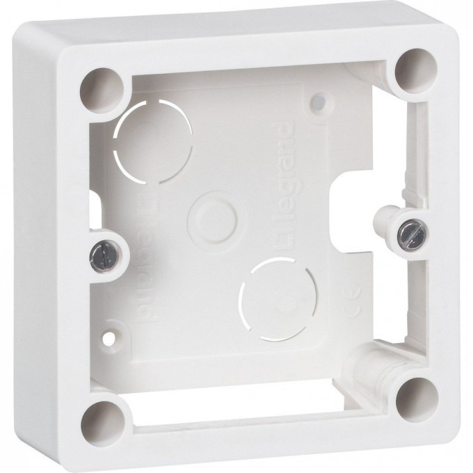 Коробка накладного монтажа LEGRAND 1 пост для встраиваемых розеток 20 А и 32 А 100x100x36 мм бежевый 055849 Коробка накладного монтажа LEGRAND 1 пост для встраиваемых розеток 20 А и 32 А 100x100x36 мм бежевый 055849