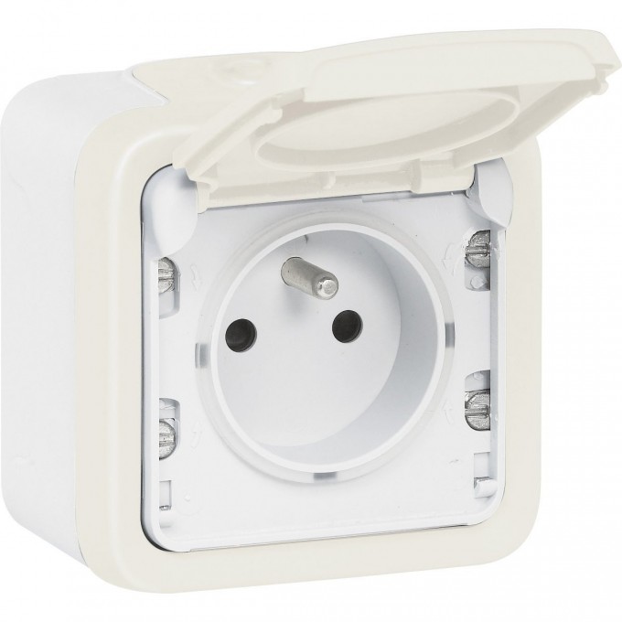 Коробка LEGRAND Plexo для накладного монтажа с мембранными сальниками 1 пост белый 069689 Коробка LEGRAND Plexo для накладного монтажа с мембранными сальниками 1 пост белый 069689