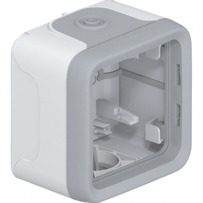 Коробка LEGRAND Plexo для накладного монтажа с мембранными сальниками 1 пост серый 069651 Коробка LEGRAND Plexo для накладного монтажа с мембранными сальниками 1 пост серый 069651