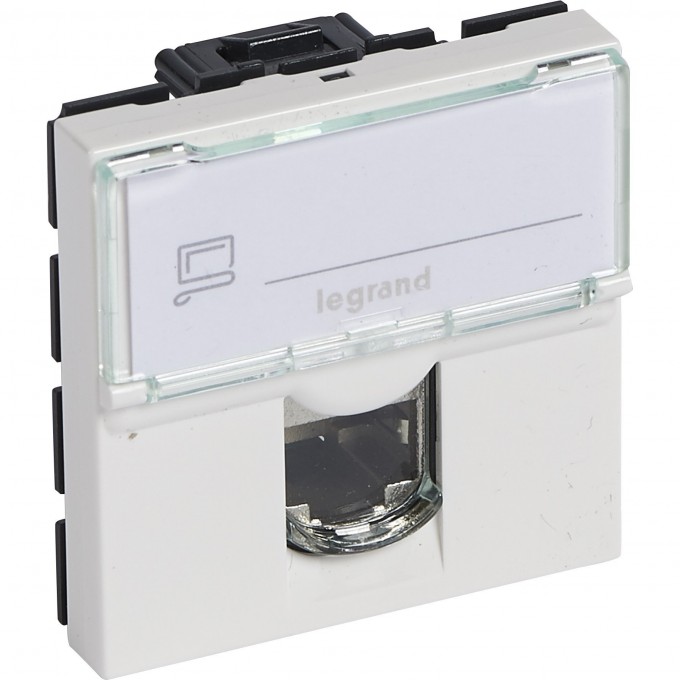 Розетка LEGRAND RJ 45 Программа Mosaic категория 6 UTP 2 модуля белый 076564 Розетка LEGRAND RJ 45 Программа Mosaic категория 6 UTP 2 модуля белый 076564