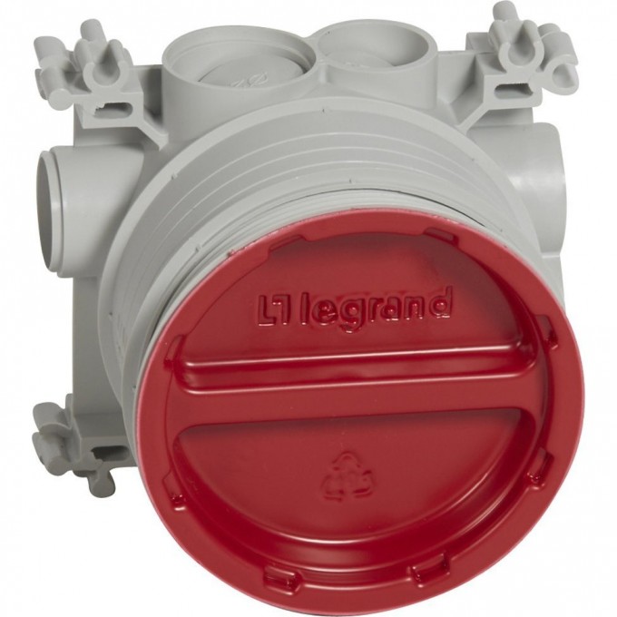 Коробка LEGRAND в бетон для встр.блоков IP44 серый 081988 Коробка LEGRAND в бетон для встр.блоков IP44 серый 081988