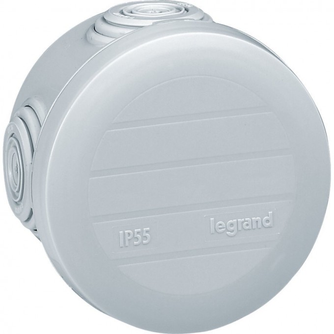 Коробка LEGRAND Plexo IP55 60/40мм серый 092001 Коробка LEGRAND Plexo IP55 60/40мм серый 092001
