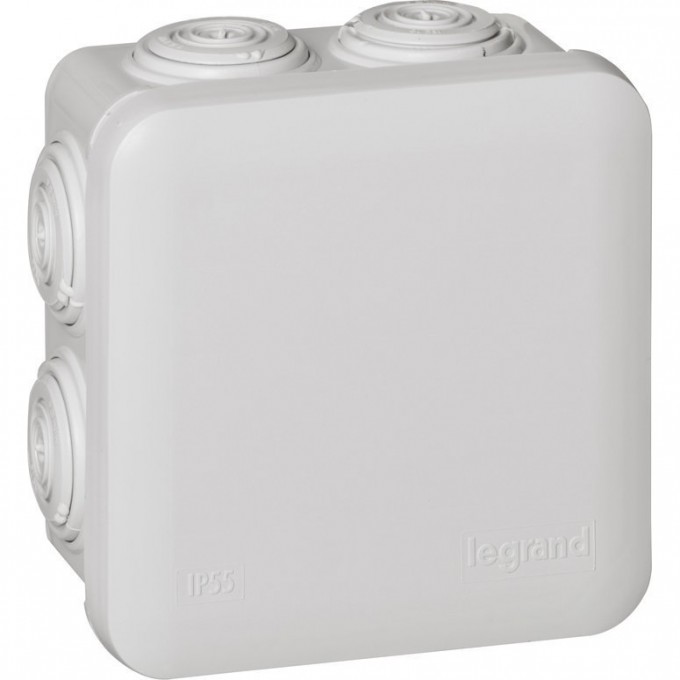 Коробка LEGRAND Plexo IP55 80х80х45мм белый 092012 Коробка LEGRAND Plexo IP55 80х80х45мм белый 092012