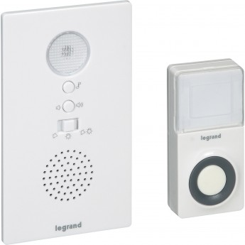 Звонок беспроводной LEGRAND набор "Максимум" 36 мелодий световой сигнал