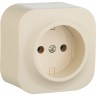 Розетка LEGRAND 2К без шторок 16 A 250 В Quteo IP 20 слоновая кость 782240