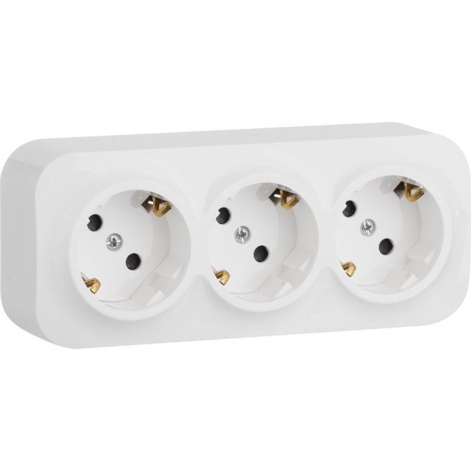 Розеточный блок LEGRAND 3 x 2К+З с защитными шторками 16 A 250 В Quteo IP 20 белый 782218 Розеточный блок LEGRAND 3 x 2К+З с защитными шторками 16 A 250 В Quteo IP 20 белый 782218