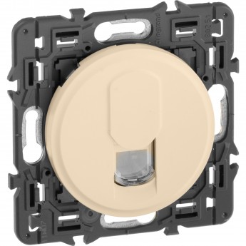 Розетка LEGRAND Celiane тел. RJ11 слоновая кость Розетка LEGRAND Celiane тел. RJ11 слоновая кость