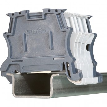 Фиксатор клеммников LEGRAND Viking, шаг 6 мм, безвинтовое крепление