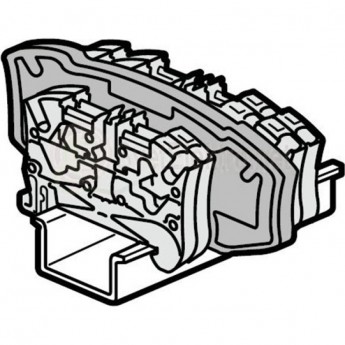 Разделительная и изолирующая перегородка LEGRAND Viking 3 для пружинных клемм, 1 или 2 входа/1 или 2 выхода, с шагом 5,6 мм