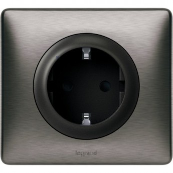 Умная розетка LEGRAND Celiane with NETATMO 2К+З 16А 230В, графит/вольфрам Умная розетка LEGRAND Celiane with NETATMO 2К+З 16А 230В, графит/вольфрам